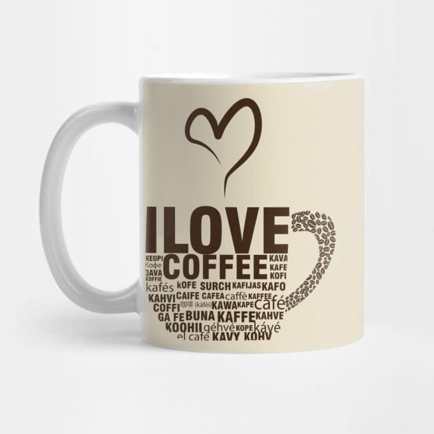 I Love Coffee by ryanjaycruz